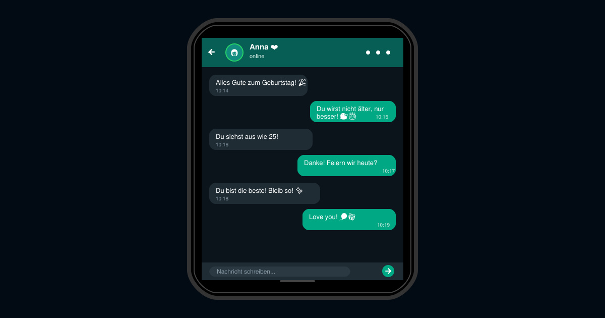 Geburtstag frau lustig WhatsApp kostenlos