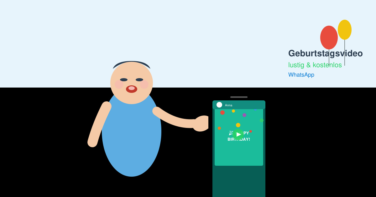 Geburtstagsvideo lustig WhatsApp kostenlos