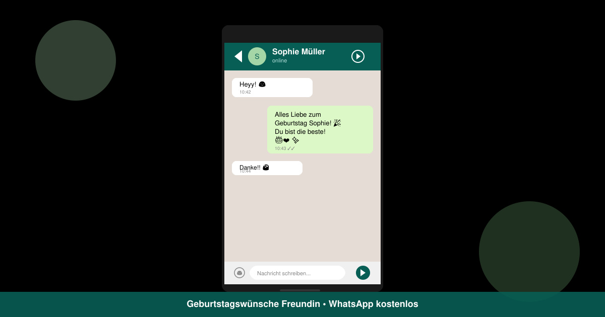 Geburtstagswünsche freundin WhatsApp kostenlos