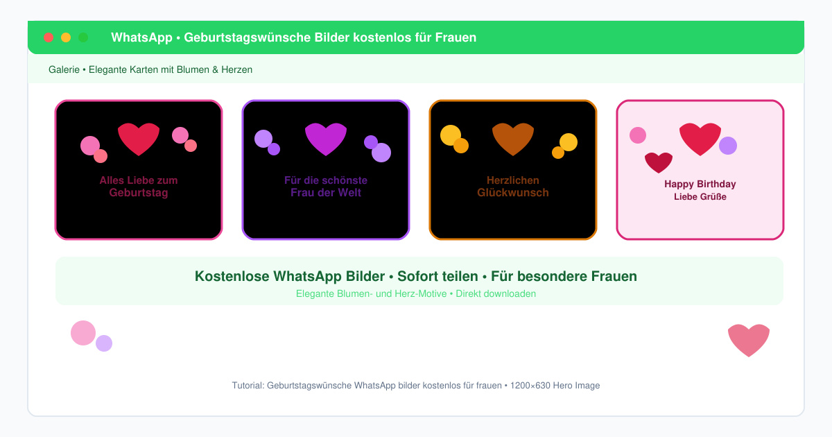 Geburtstagswünsche WhatsApp bilder kostenlos für frauen