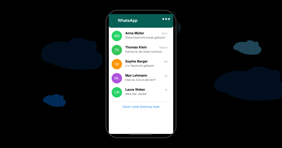 Gelöschte nachrichten WhatsApp iPhone