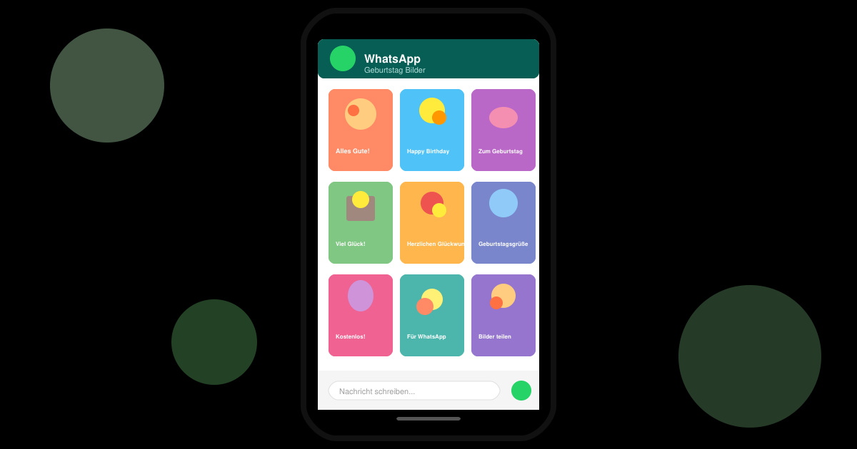 Glückwünsche zum geburtstag bilder WhatsApp kostenlos
