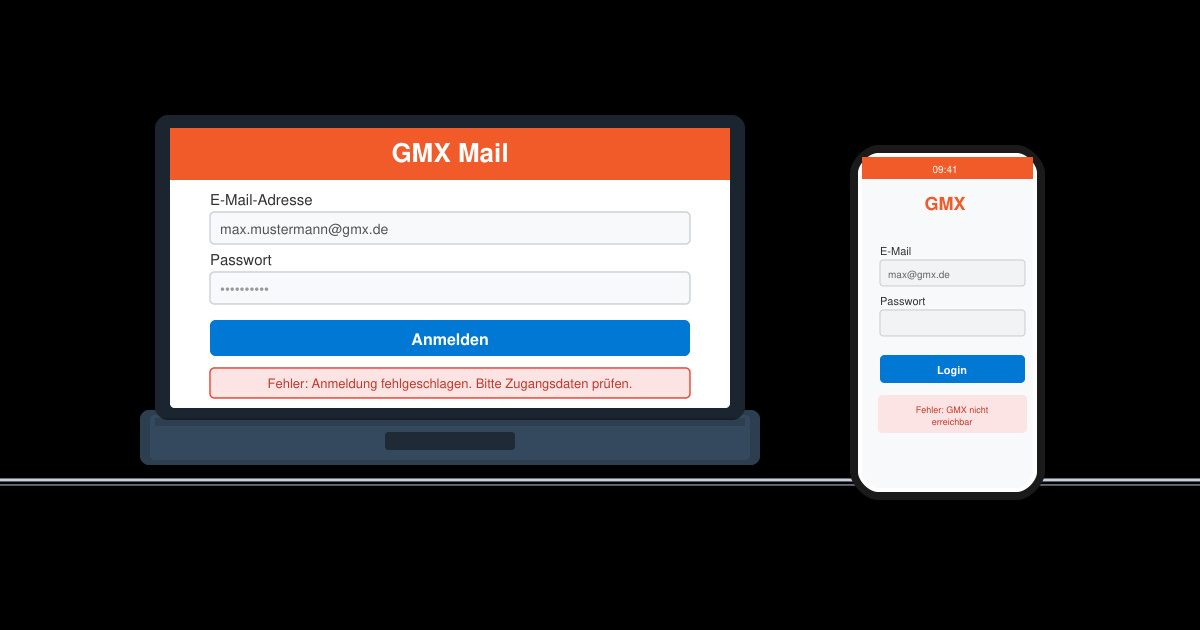 GMX funktioniert nicht mehr
