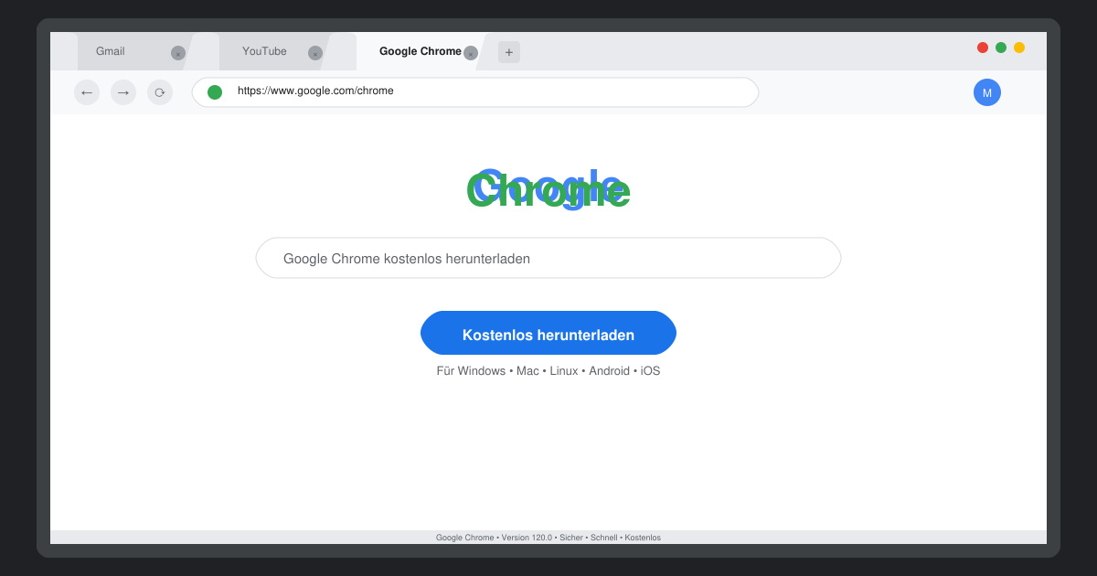 Google Chrome herunterladen kostenlos