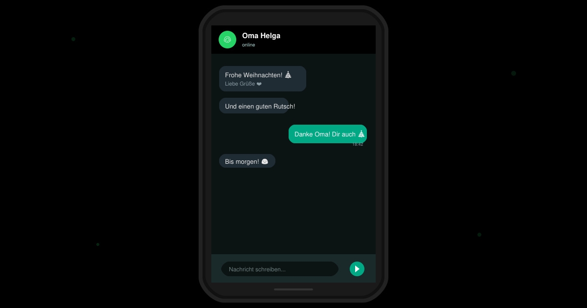 Grüße zu weihnachten WhatsApp kostenlos