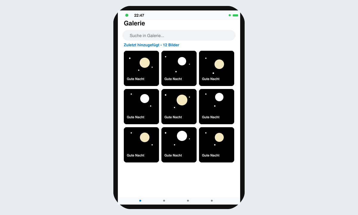 Gespeicherte gute nacht bilder whatsapp in der Galerie
