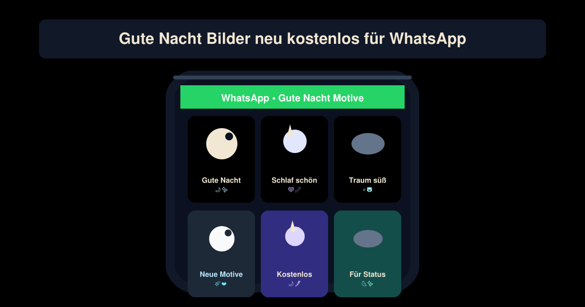 Gute nacht bilder neu kostenlos für WhatsApp