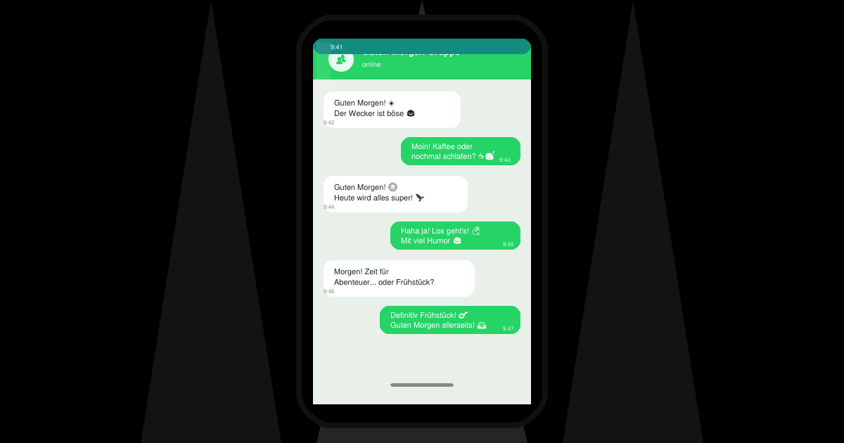 Guten morgen sprüche lustig kostenlos WhatsApp