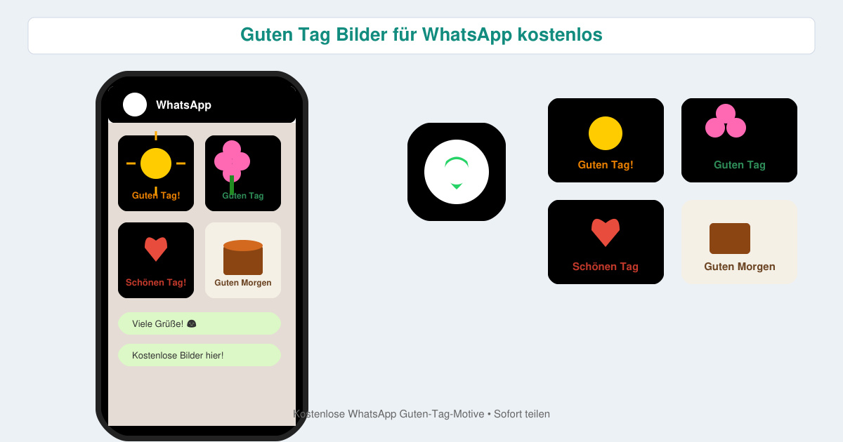 Guten tag bilder für WhatsApp kostenlos