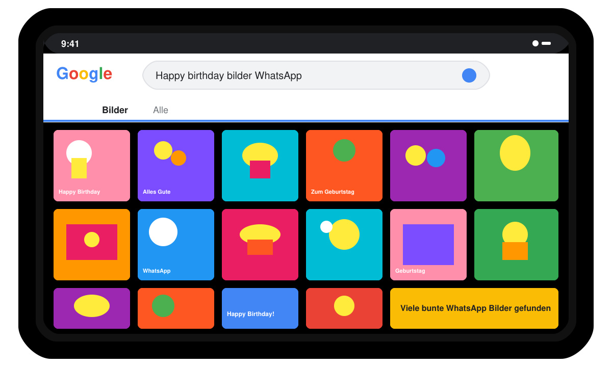 Suchergebnisse für Happy birthday bilder WhatsApp auf dem Smartphone