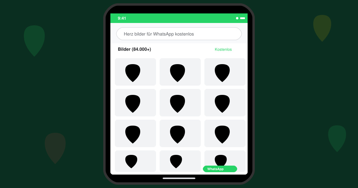 Herz bilder für WhatsApp kostenlos