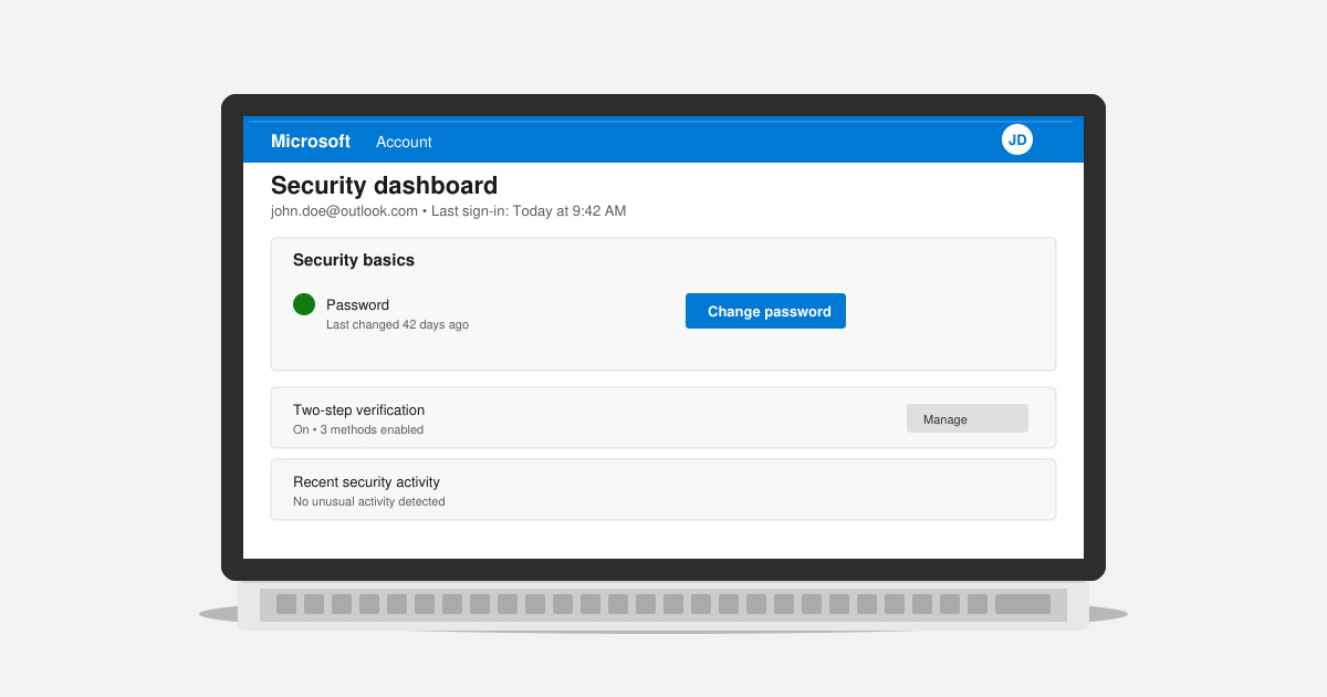 How Change Outlook Password