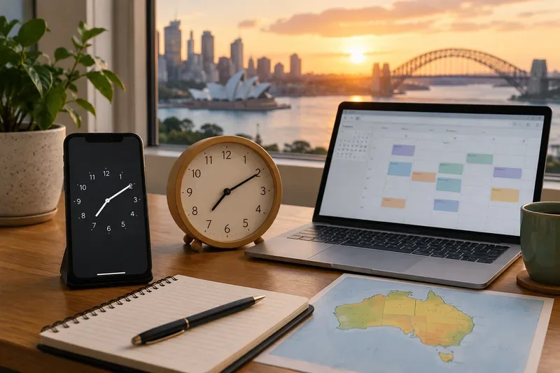 How Daylight Saving Time Affects Clocks, Phones and Schedules in Australia
