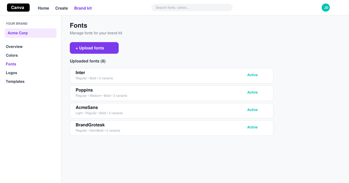 How to Add Font to Canva