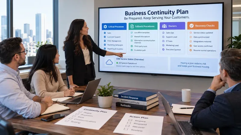 How to Build a Business Continuity Plan for Salesforce Downtime