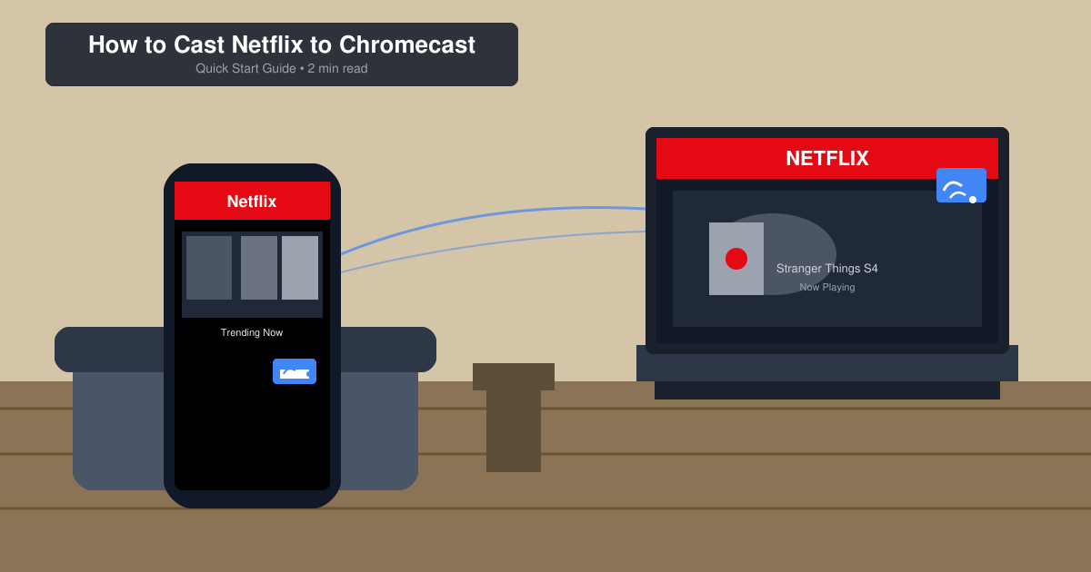 How to Cast Netflix to Chromecast