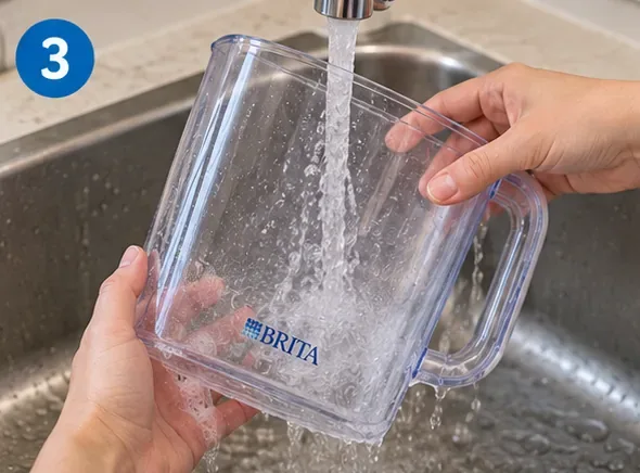 How to Clean a Brita Water Filter Pitcher Without Damaging the Filter