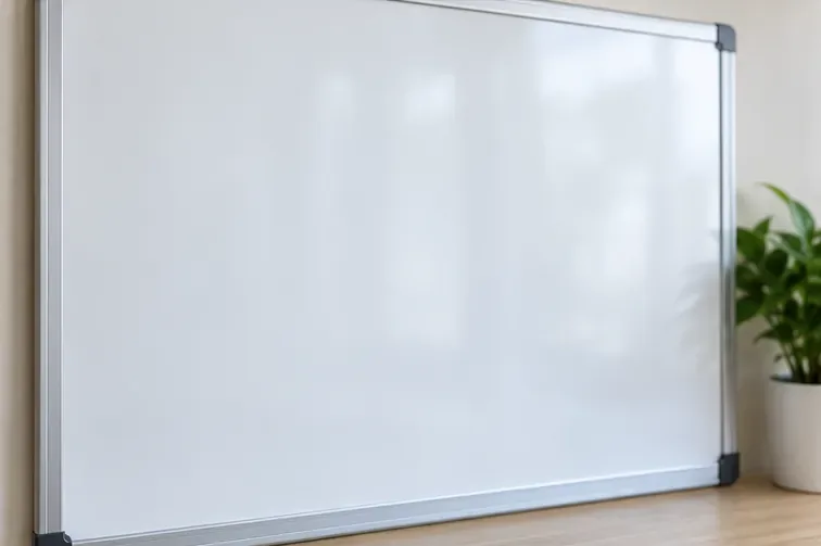 Wie man eine fleckige Whiteboard-Tafel reinigt, ohne die Oberfläche zu beschädigen