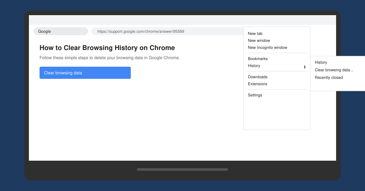 How to Clear Browsing History on Chrome