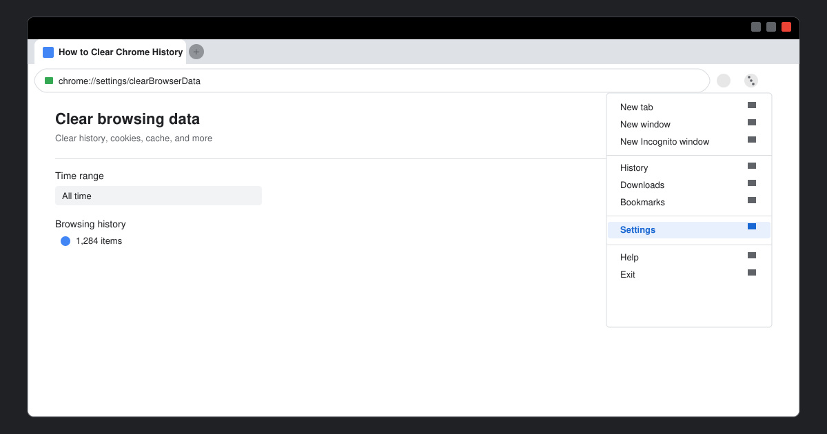 How to Clear Chrome History