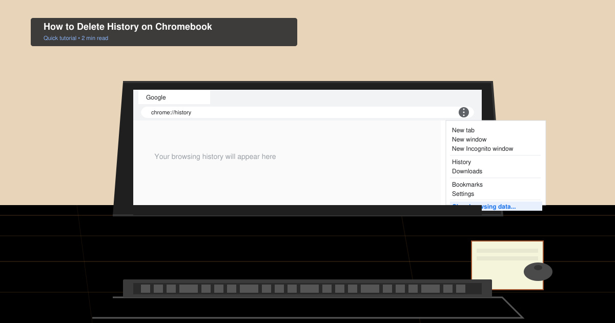 How to Delete History on Chromebook