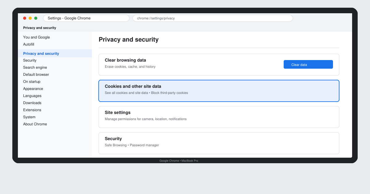 How to Erase Cookies on Google Chrome