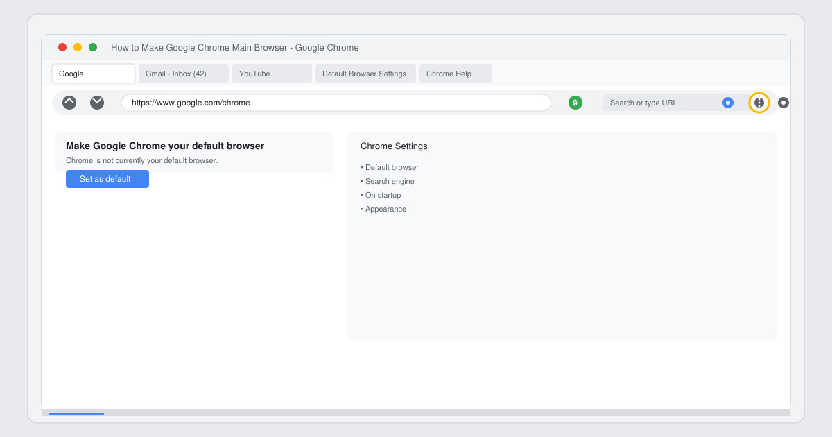 How To Make Google Chrome Main Browser How To Make Google Chrome Main Browser