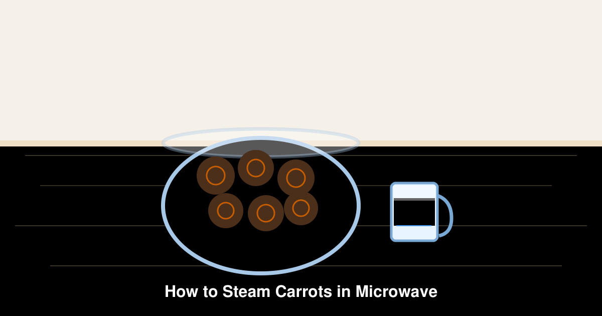 How to Steam Carrots in Microwave