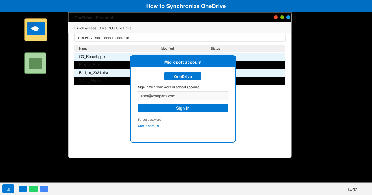How to Synchronize OneDrive