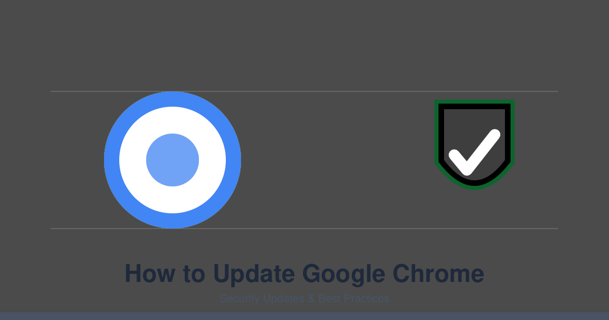 How to Update Google Chrome