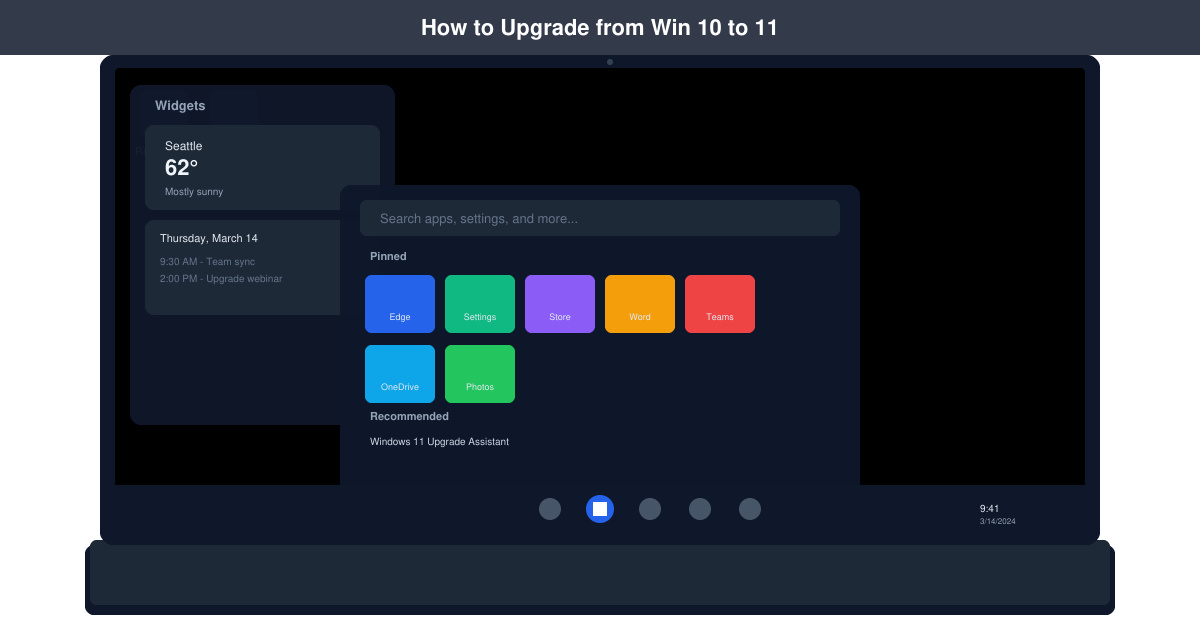 How to Upgrade from Win 10 to 11