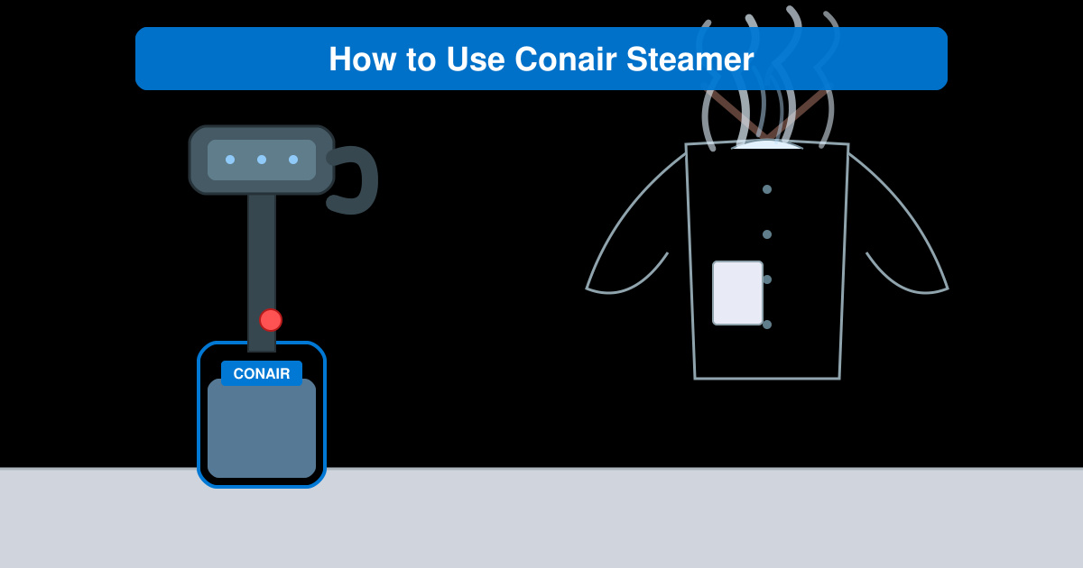 How to Use Conair Steamer