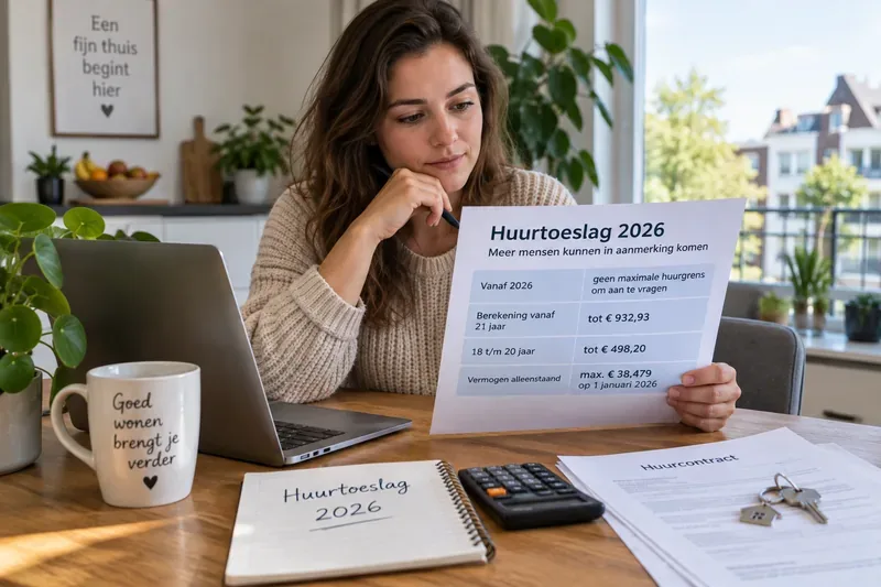 Huurtoeslag 2026: wie kan nu voor het eerst toeslag krijgen?