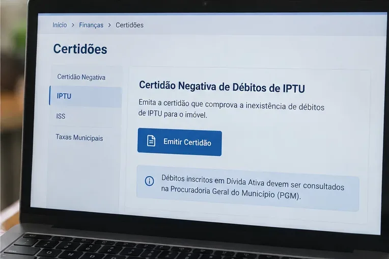 IPTU em Fortaleza: como emitir a segunda via e consultar débitos passo a passo