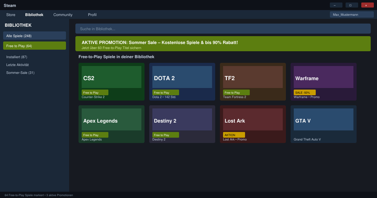 Kostenlos Steam spiele bekommen
