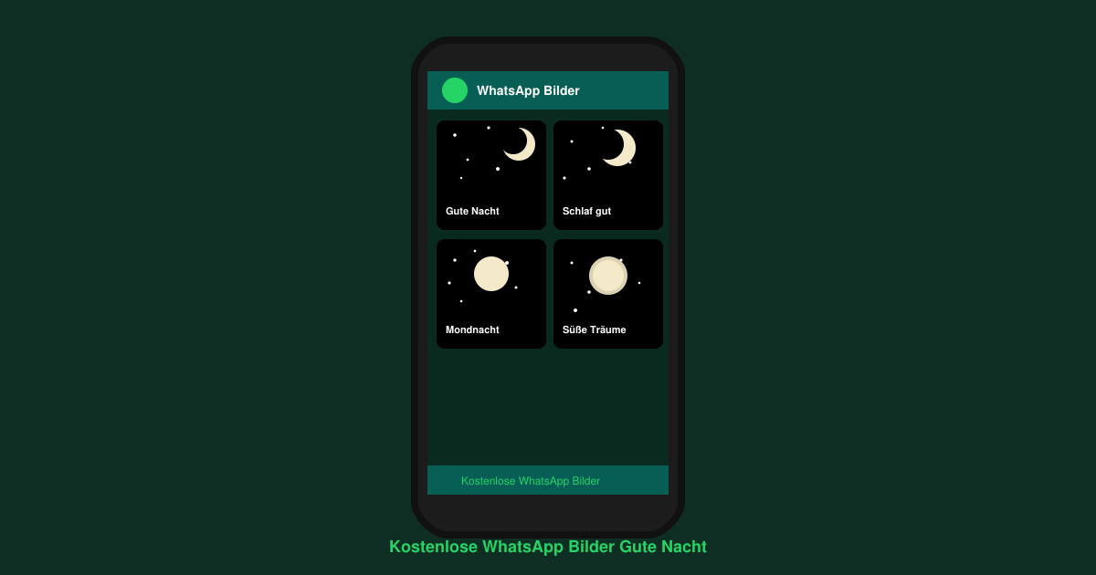 Kostenlose WhatsApp bilder gute nacht