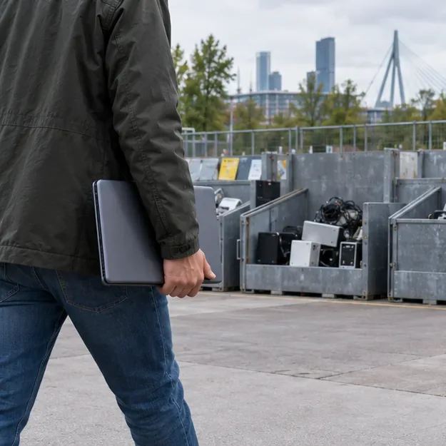 Laptop weggooien in Rotterdam: waar lever je hem in?