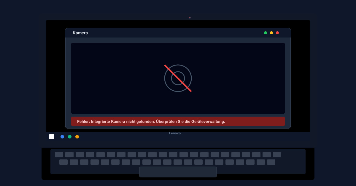 Lenovo integrierte kamera funktioniert nicht Windows 11