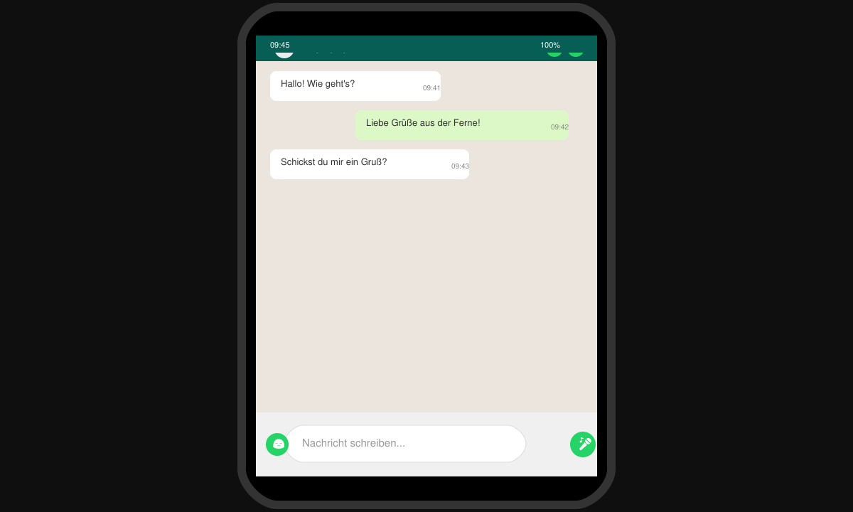 WhatsApp Chat öffnen für Liebe grüße WhatsApp kostenlos