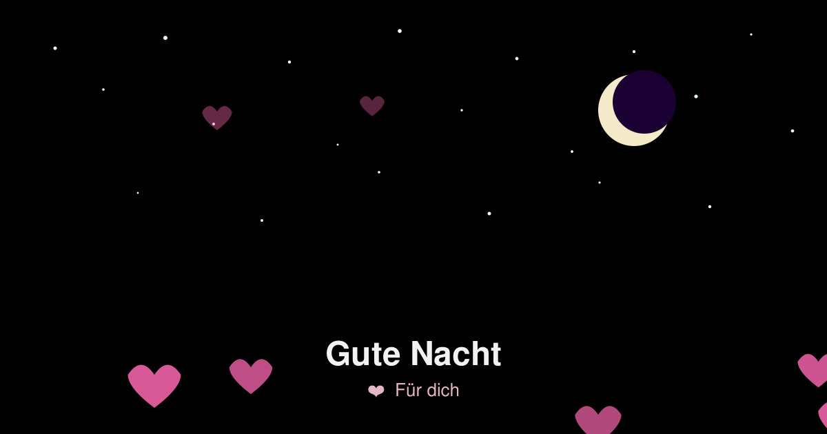 Liebe gute nacht bilder für WhatsApp