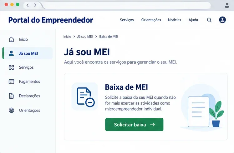 MEI: como dar baixa no CNPJ passo a passo e o que fazer depois