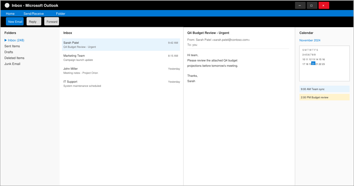 Micro Soft Office Outlook