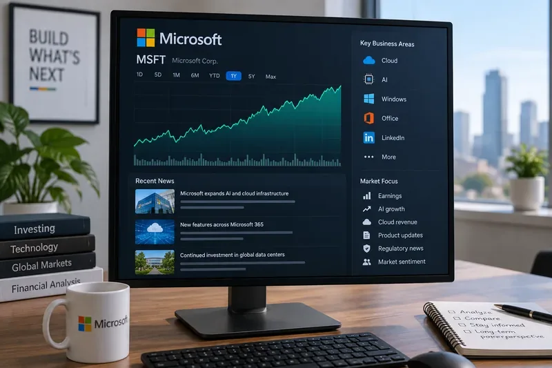 Microsoft (MSFT) Aktienkurs-Trendanalyse: Signale, Risiken und wichtige Kursmarken bis Oktober 2026