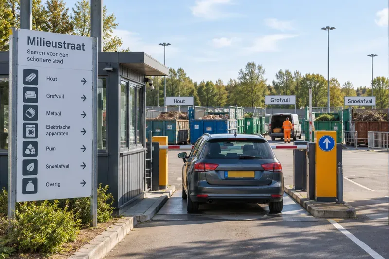 Milieustraat in s-Hertogenbosch: openingstijden, toegang en regels in 2026
