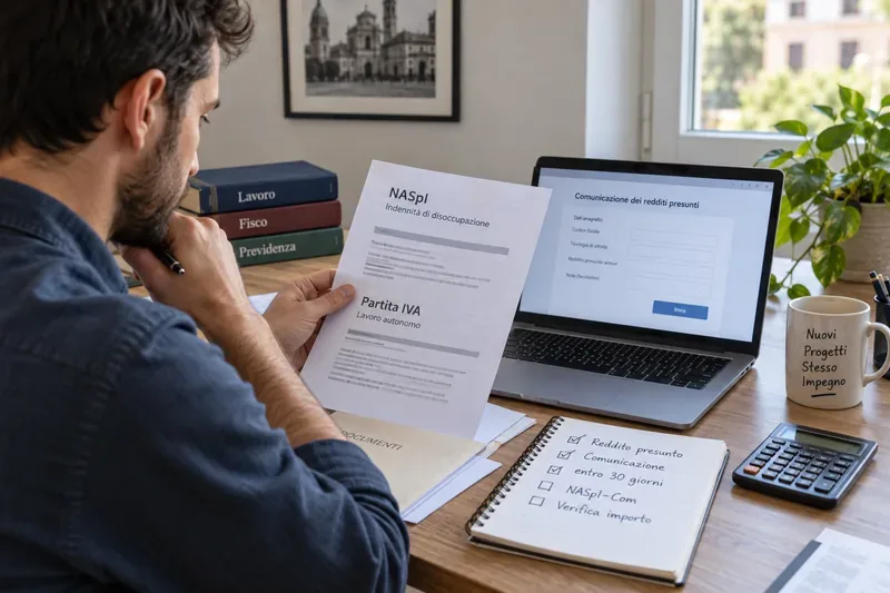 NASpI e partita IVA: si possono cumulare? Limiti, riduzione e comunicazioni INPS