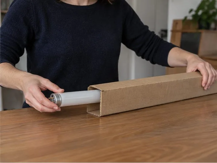 Néons usagés à Lyon : où les déposer et comment les transporter sans les casser