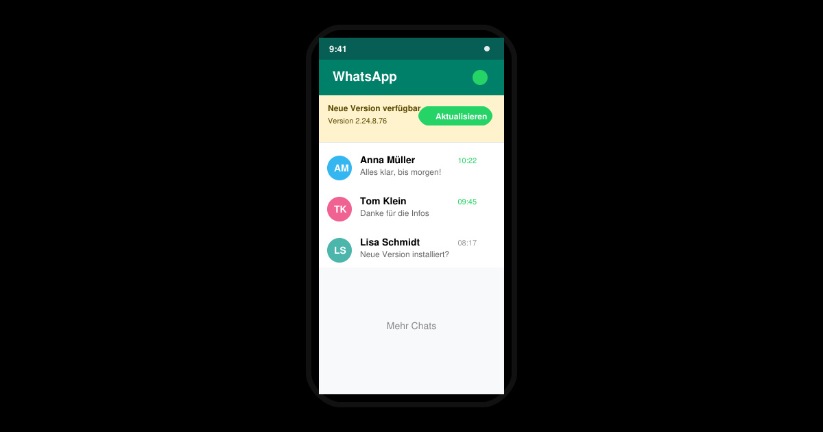 Neue version von WhatsApp herunterladen