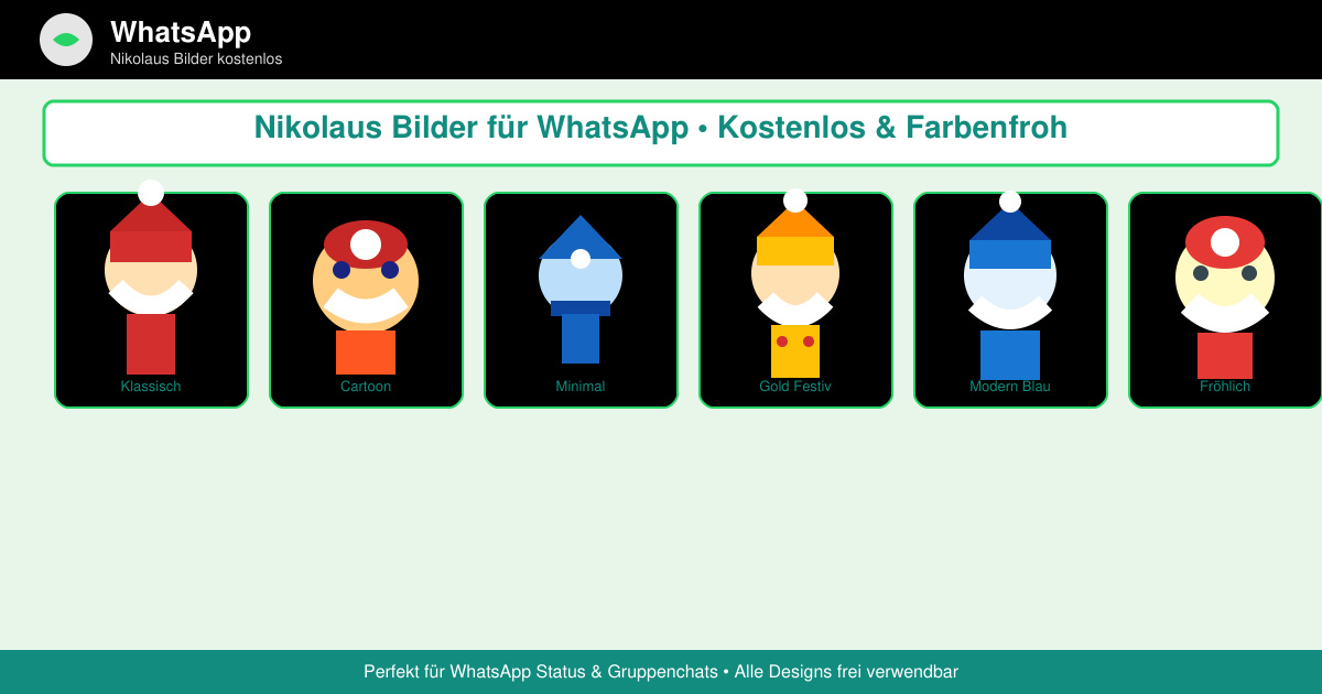 Nikolaus bilder kostenlos für WhatsApp