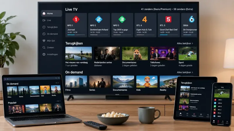 NLZIET uitgelegd: zo werkt de Nederlandse tv-streamingdienst