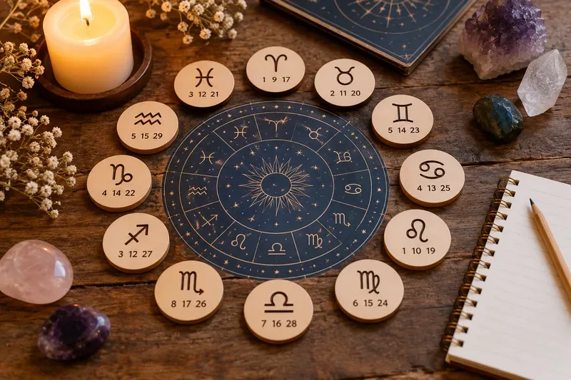 Números de la suerte del 28 de septiembre al 4 de octubre de 2026 para los 12 signos